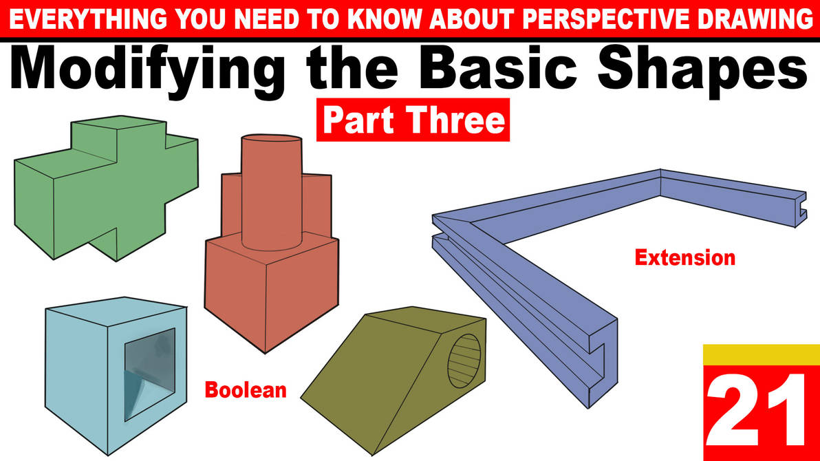 Modifying Basic Shapes P3 Boolean and Extension by rainwalker007 on ...