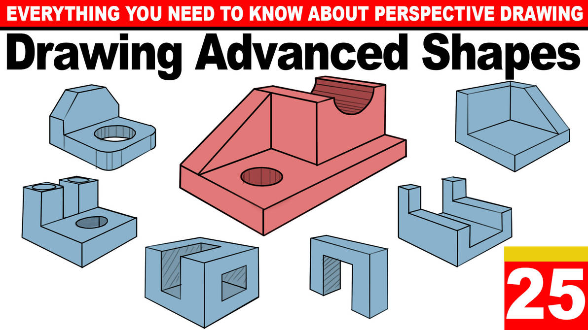 Lesson 25: Drawing Complex Shapes in Perspective by rainwalker007 on ...