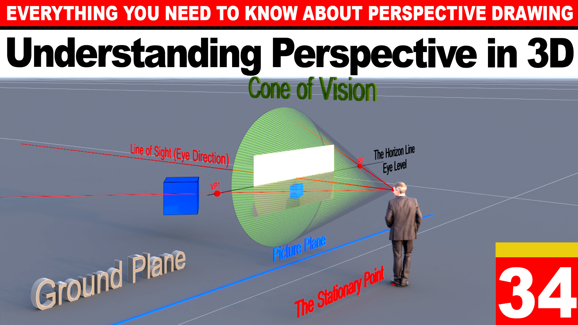 Lesson 34: Understanding Perspective in 3D