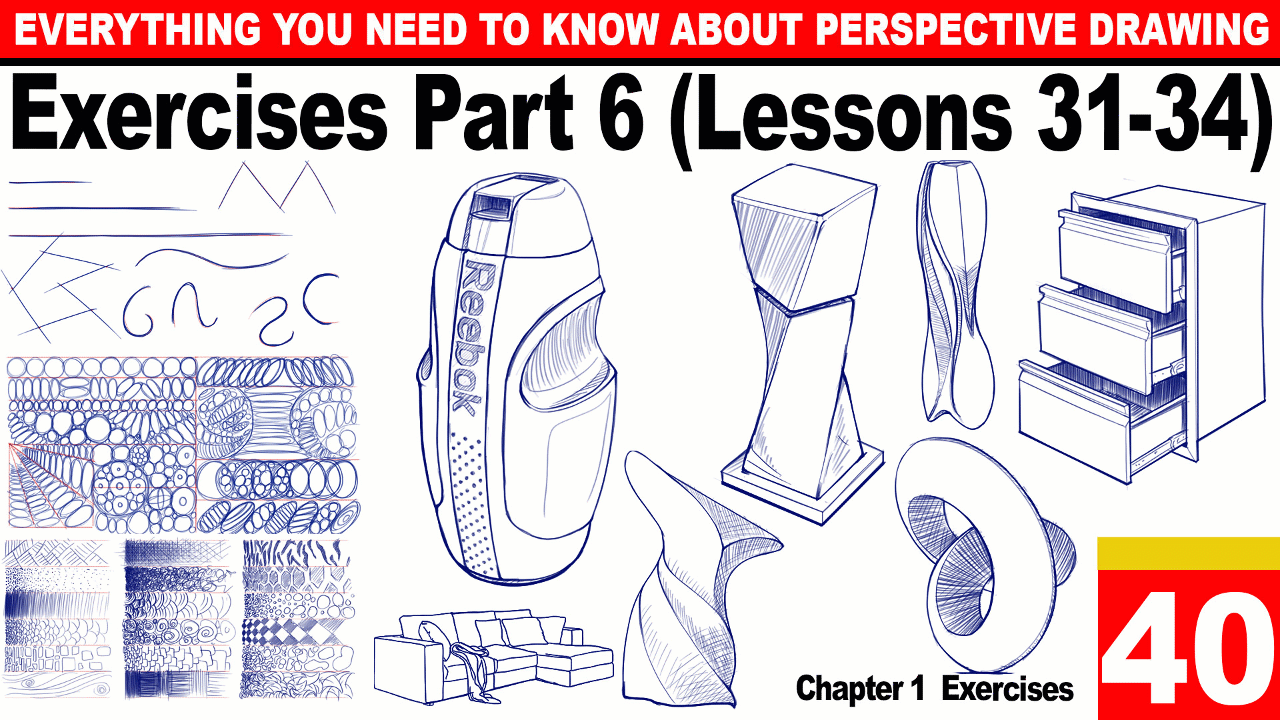 Lesson 40: Line Quality and Line Weight Exercises