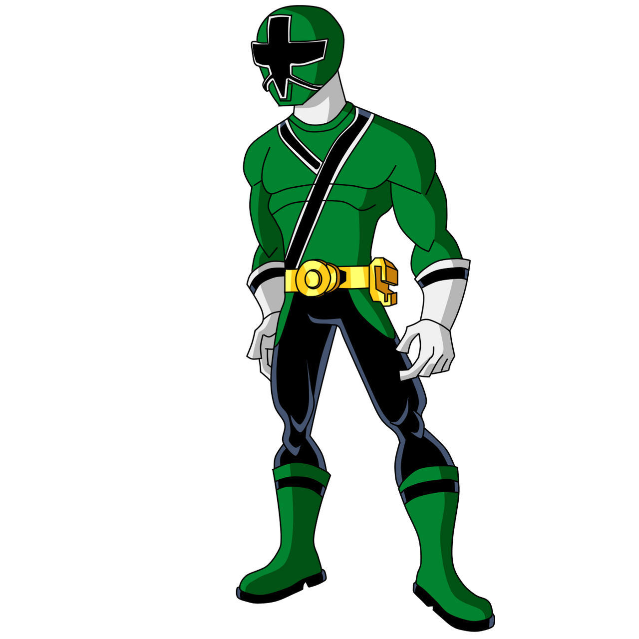 Samurai Green Key Ranger Green Ranger samurai by alexfoxf10 on DeviantArt