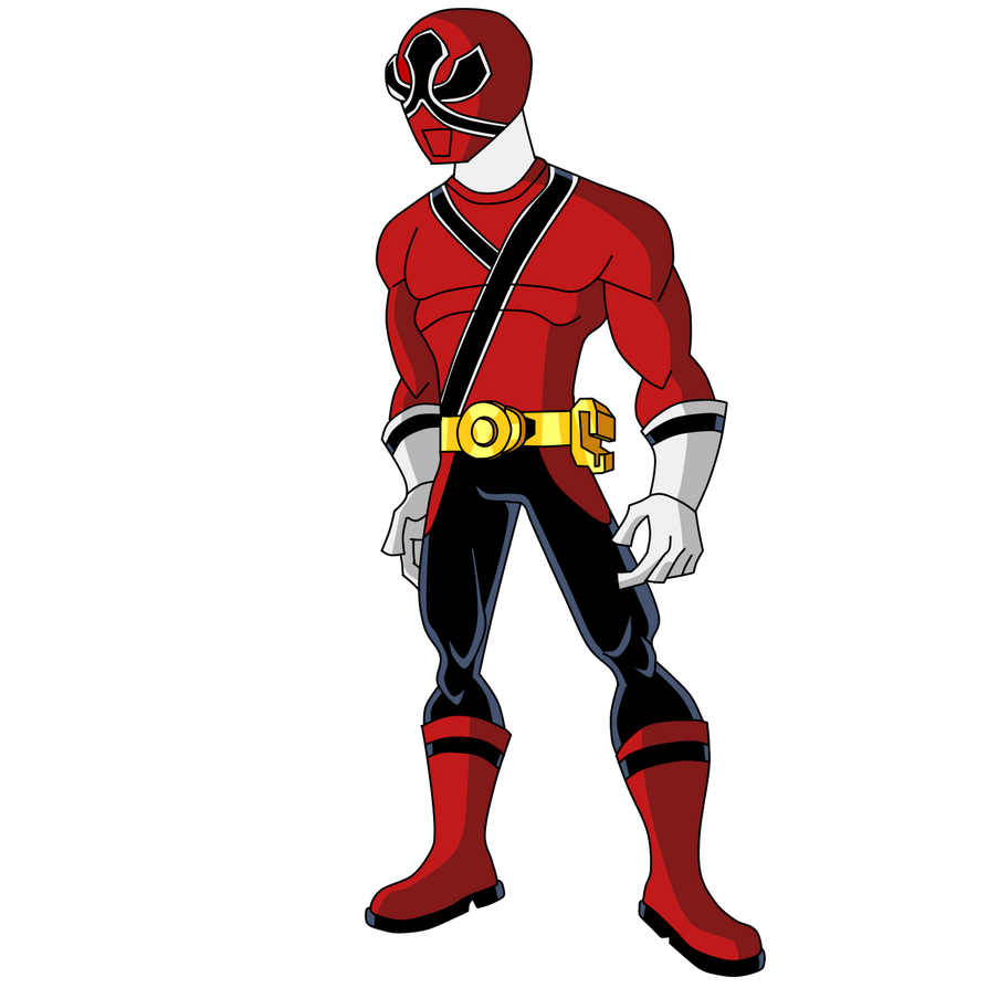 Red Ranger samurai by alexfoxf10 on DeviantArt