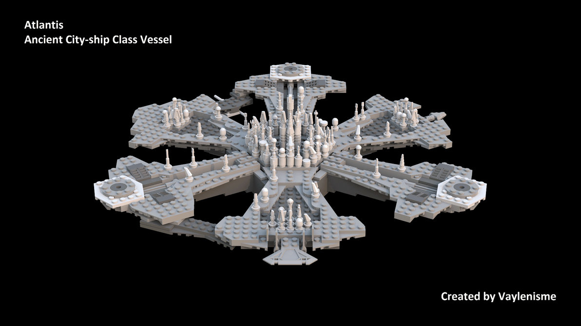 Atlantis Class Ancient Atlantis Class City-ship Vessel 360 by Vaylenisme on DeviantArt