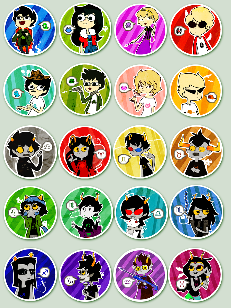 homestuck buttons v1