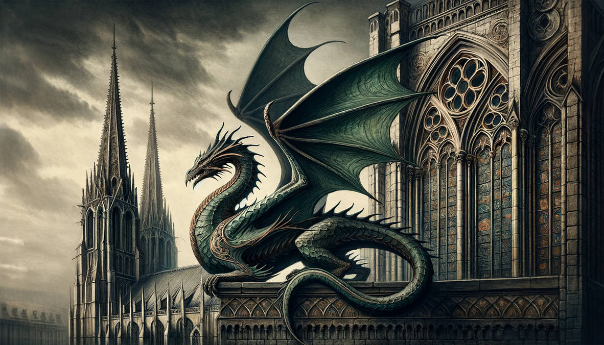 Dragon in Gothic