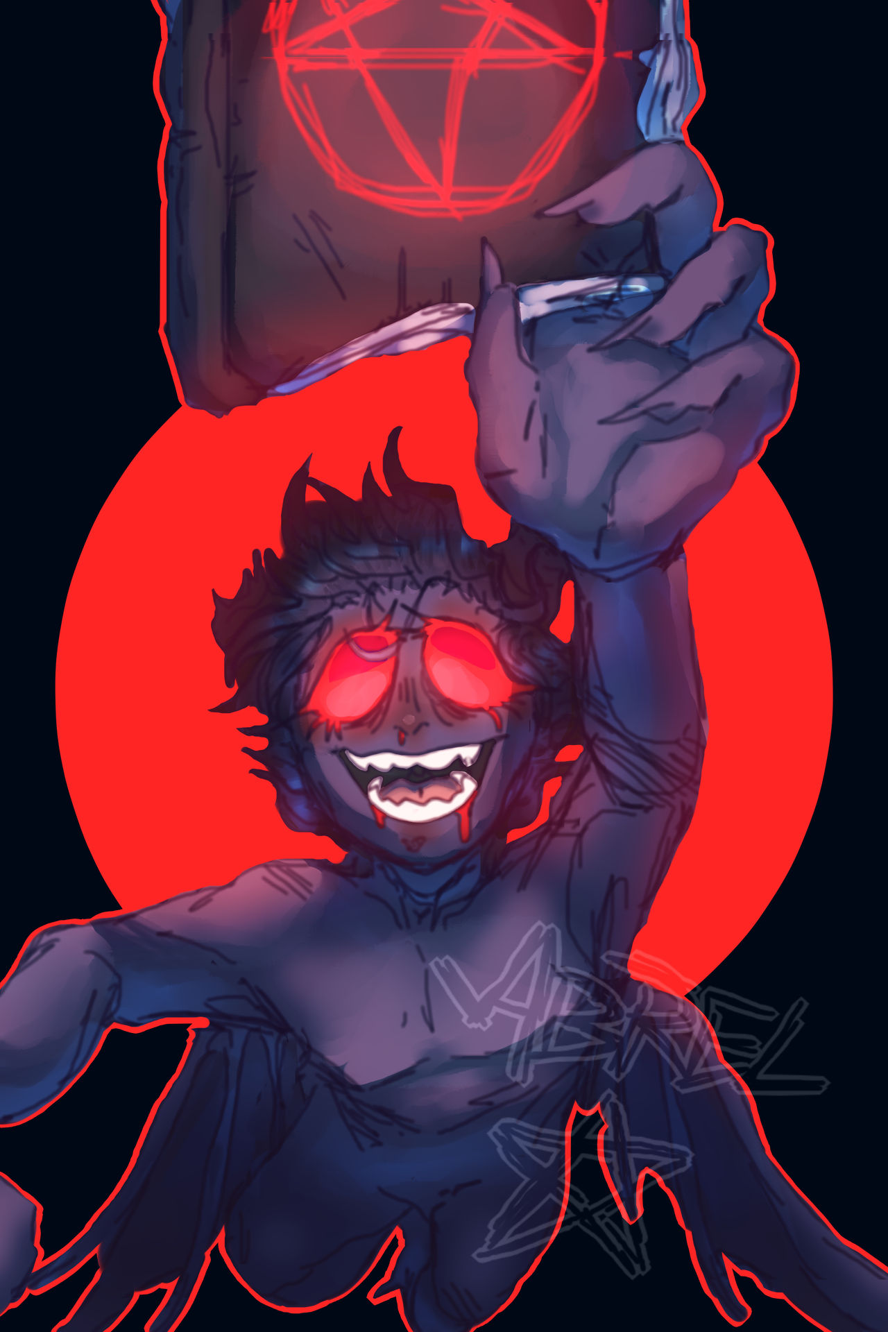 Raphael Azazel - Azazel - by AbrelPorros on DeviantArt