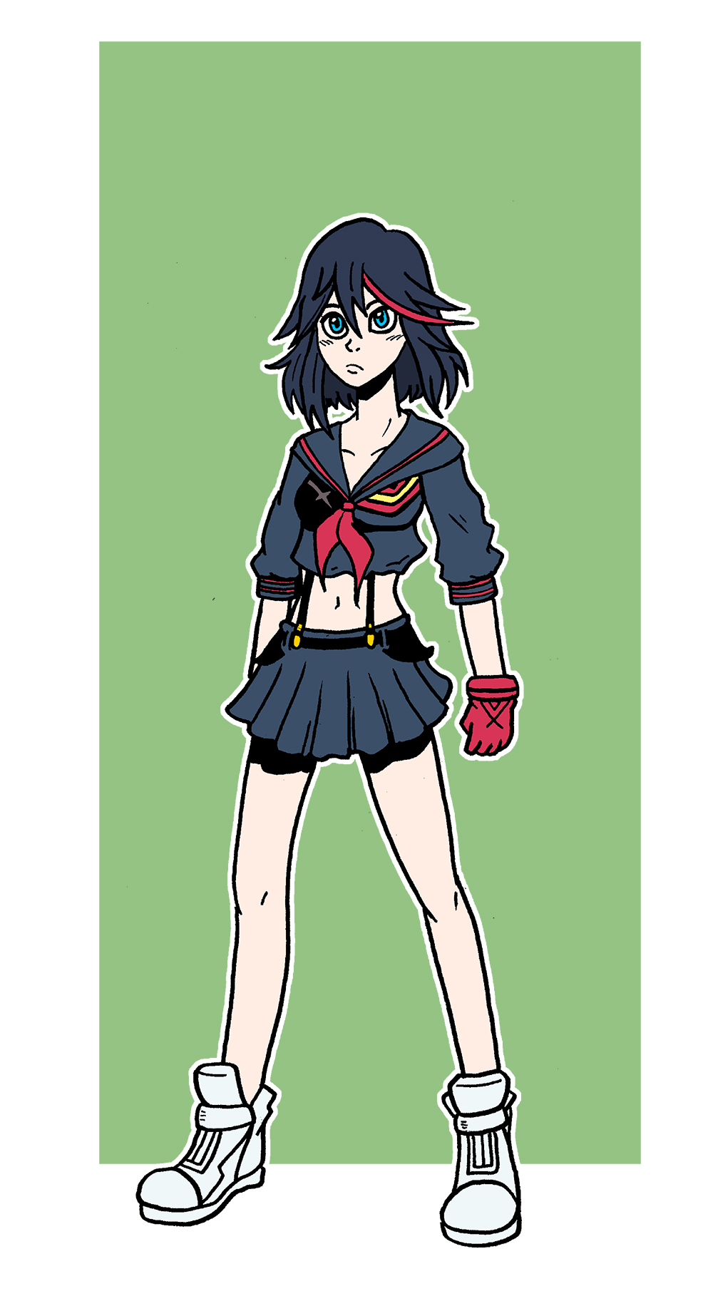 Ryuko Day 1 by Wrenzephyr2 on DeviantArt