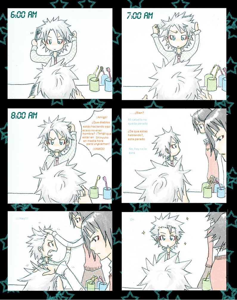 El cabelo de Toshiro