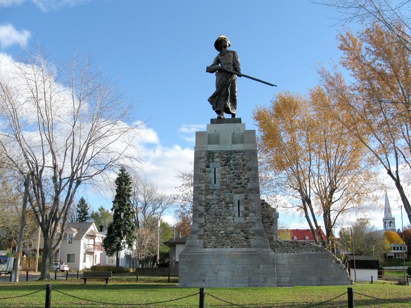 Monument a Madeleine-de-Vercheres