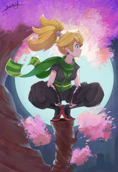 Ninja Peach