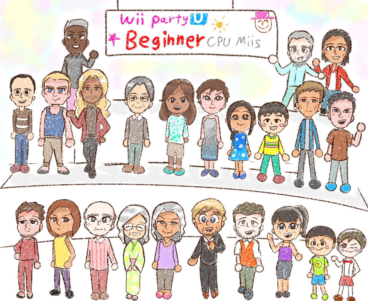 Beginner CPUMiis Fan art(WiiU) by SatKosaaan on DeviantArt