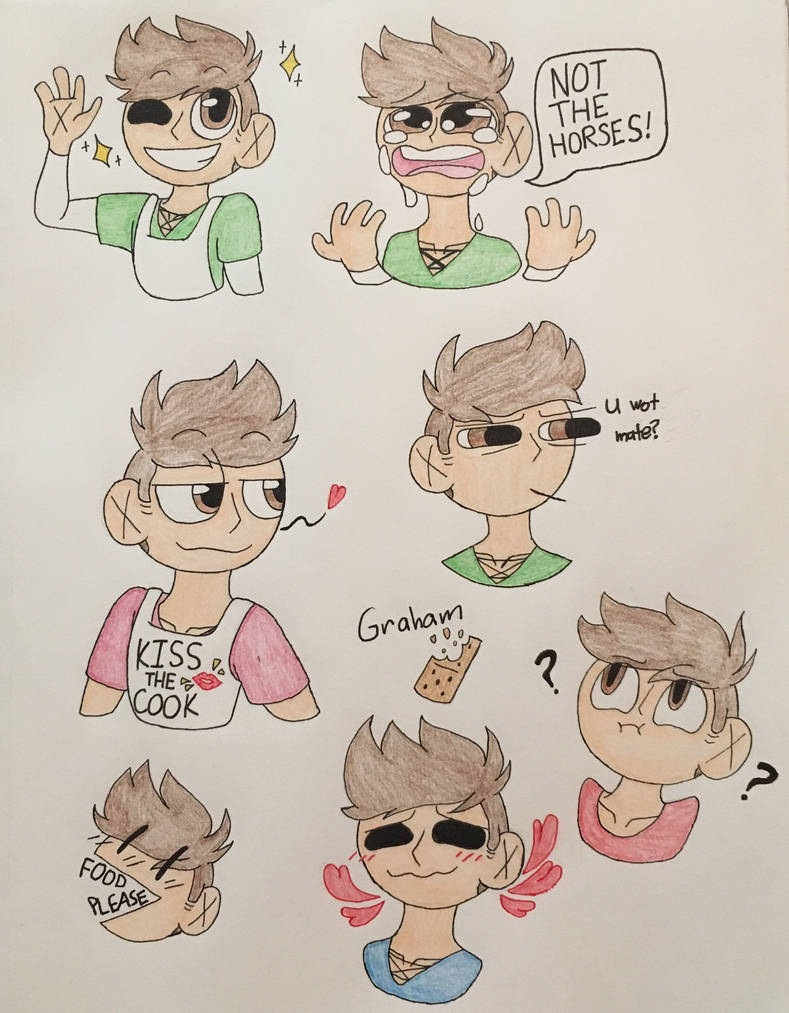 Graham Doodles!! by ClaireSparkleHeart on DeviantArt