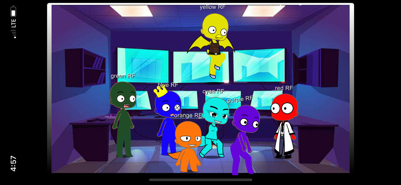 Rainbow friends chapter two red the commander hi(: by fowlart123 on ...