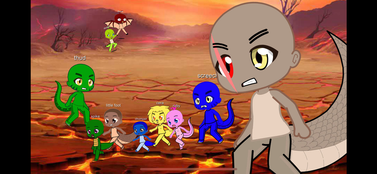 A rando chase cene by fowlart123 on DeviantArt