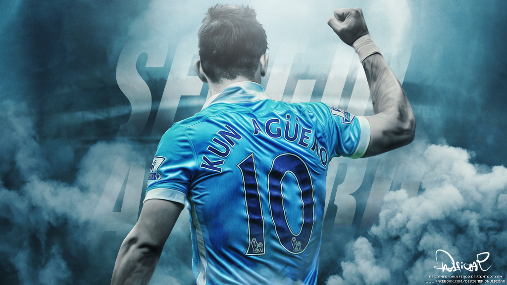 Sergio Aguero - Manchester City FC by Designer-Dhulfiqar on DeviantArt