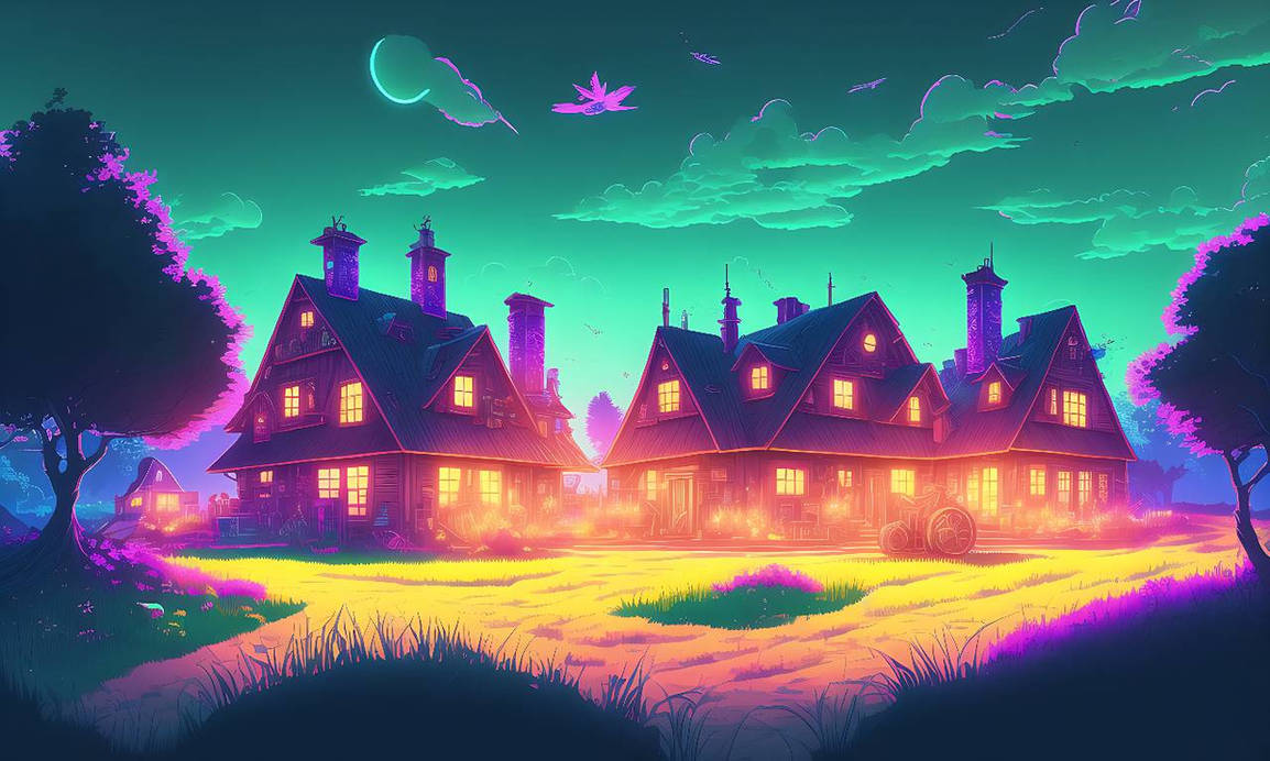Enchanted House In A Forest By Necroxaos On DeviantArt enchanted-house-in-a-forest-by-necroxaos-on-deviantart