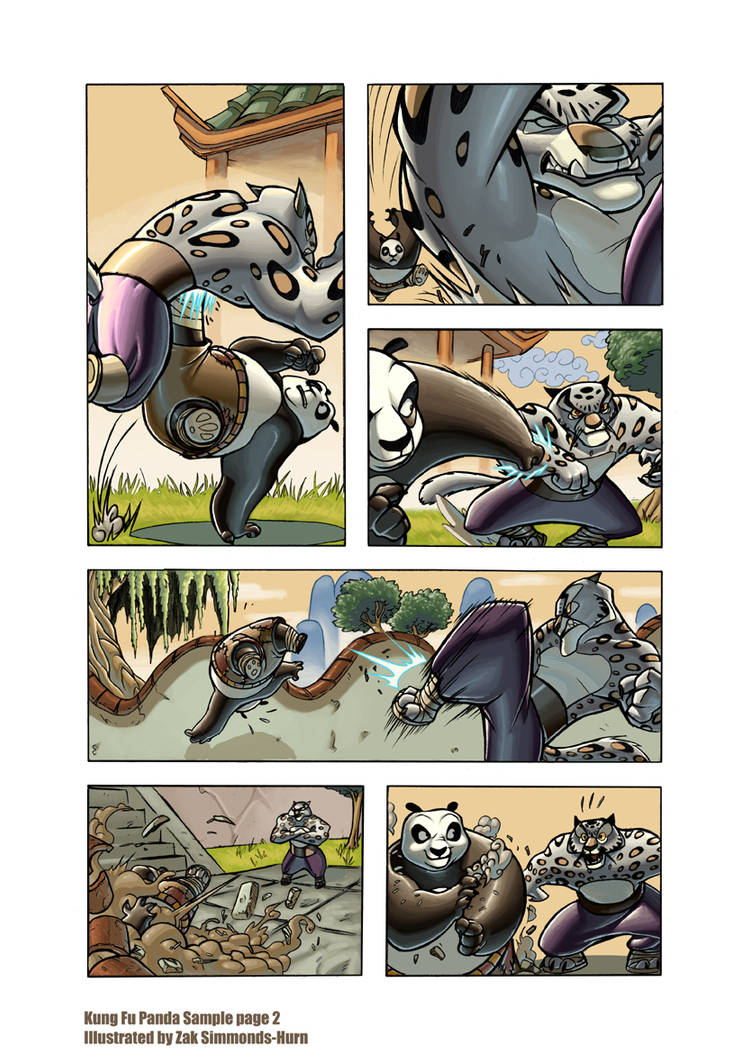 Kung Fu Panda Comic Page 2 by zak29 on DeviantArt