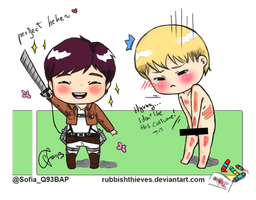 Uppie and Zelo - Attack on titan