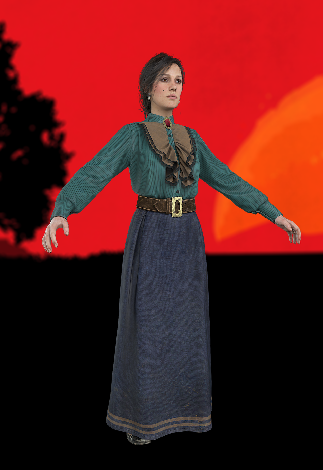 Mary Linton Var. 0 - Red Dead Redemption 2 by Flvck0 on DeviantArt