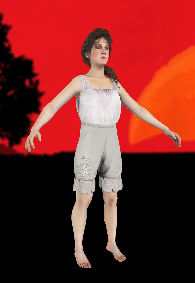 Mary-Beth Gaskill Var. 4 - Red Dead Redemption 2 by Flvck0 on DeviantArt