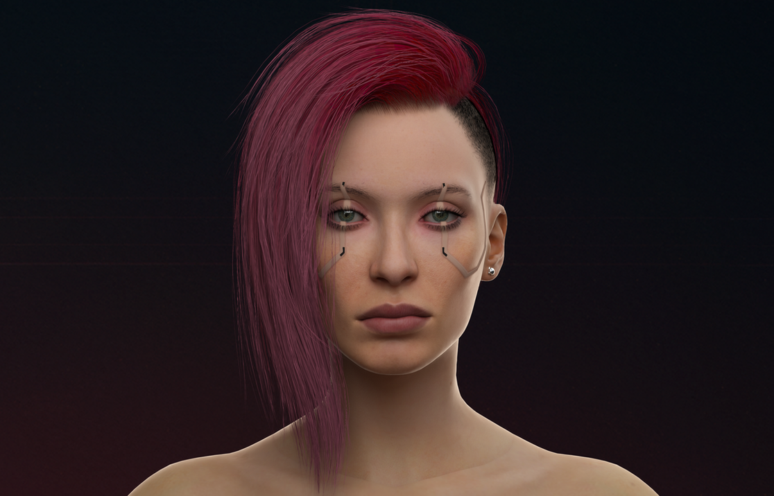 female V - Cyberpunk 2077 by Flvck0 on DeviantArt