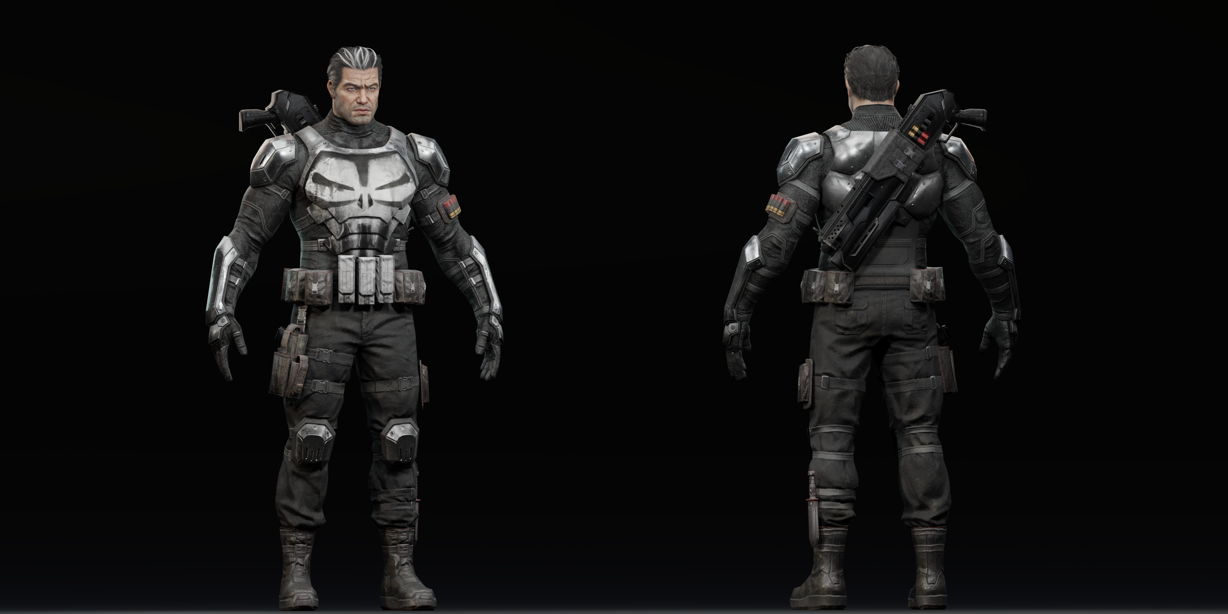 Punisher's Suit, Marvel Database