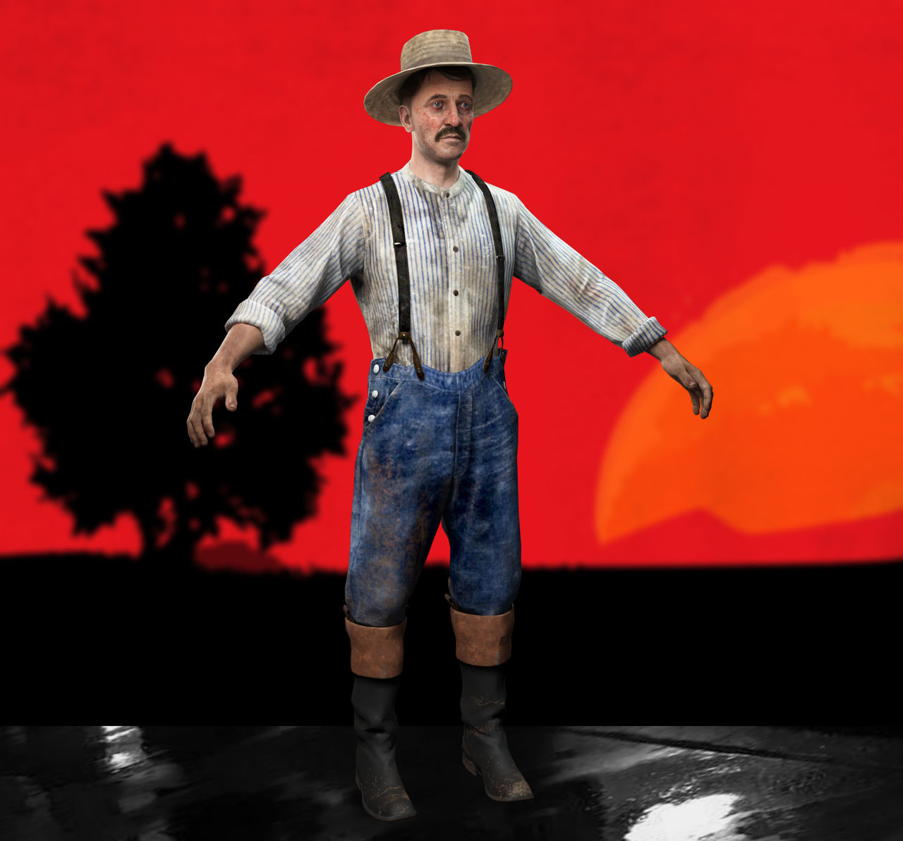 Thomas Downes Var. 0 Red Dead Redemption 2 by Flvck0 on DeviantArt