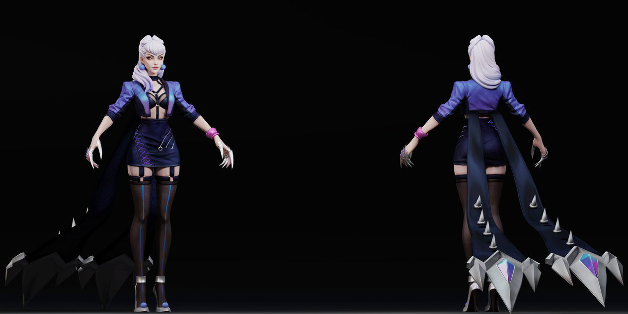 KDA All Out Evelynn - Wild Rift by Flvck0 on DeviantArt