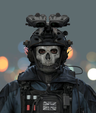 CoD Modern Warfare 2 Ghost by Sticklove on DeviantArt