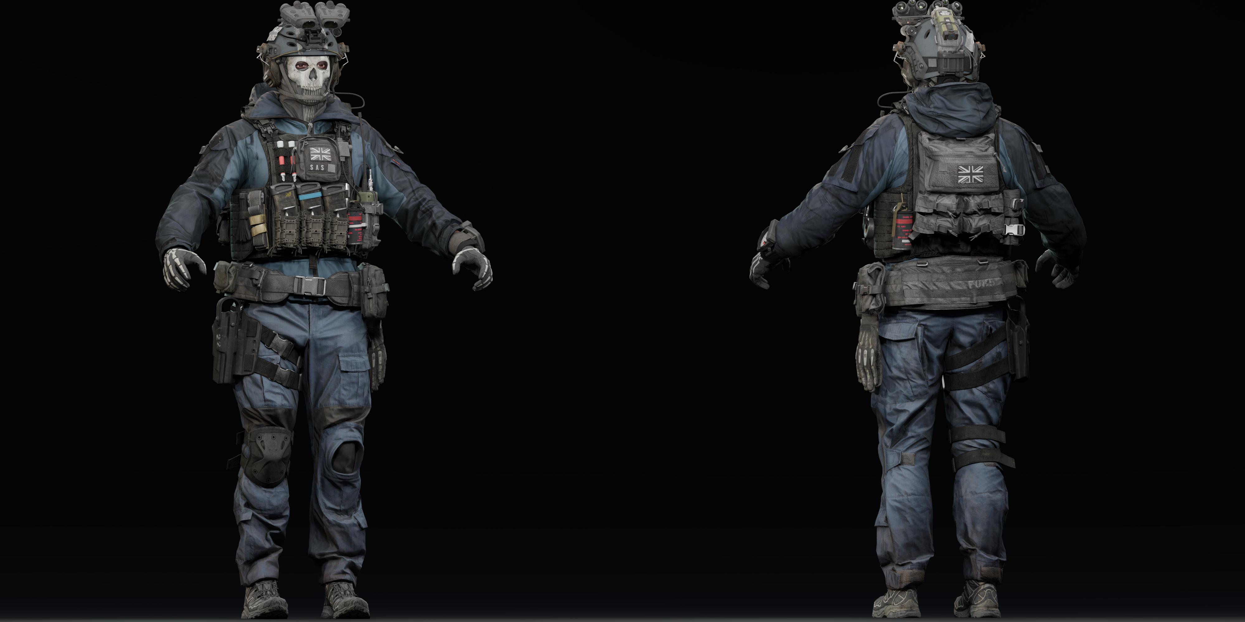 Steam Workshop::COD Simon Ghost Riley (PlayerModels)