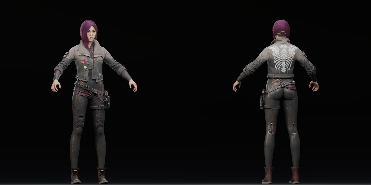 Song So Mi Netrunner - Cyberpunk 2077 by Flvck0 on DeviantArt