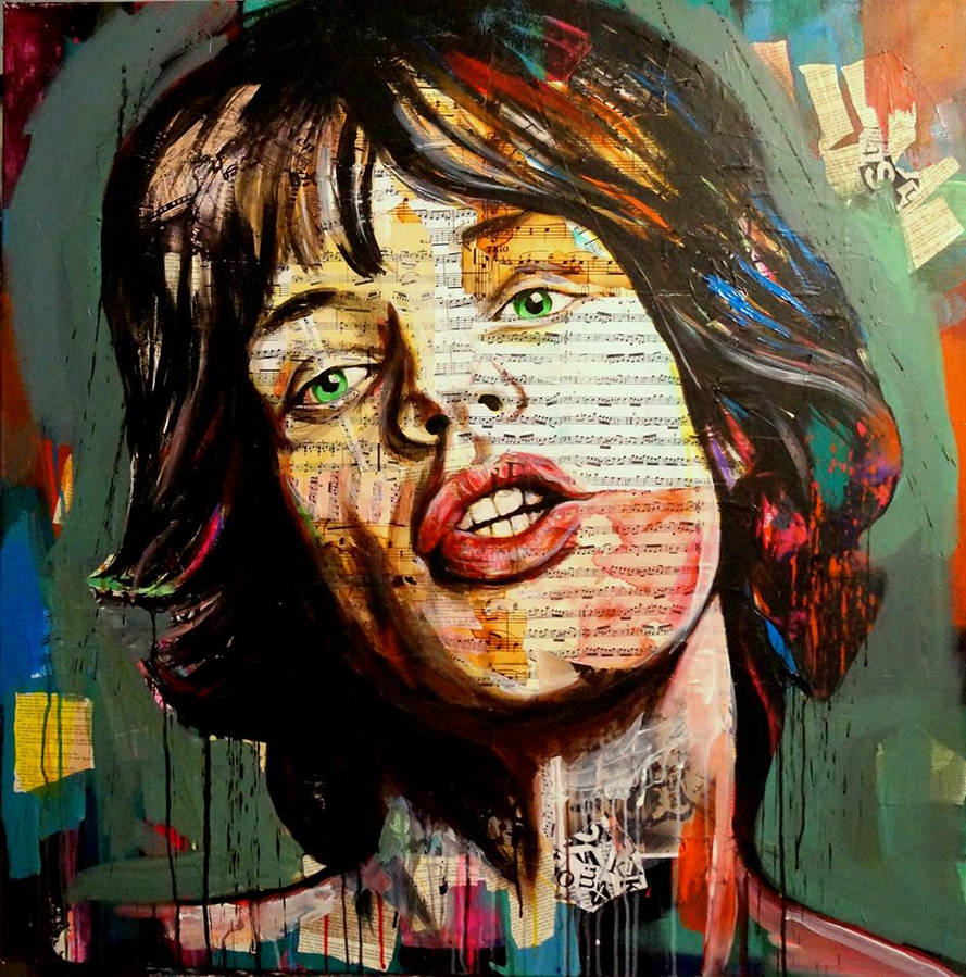Mick Jagger by Natmir