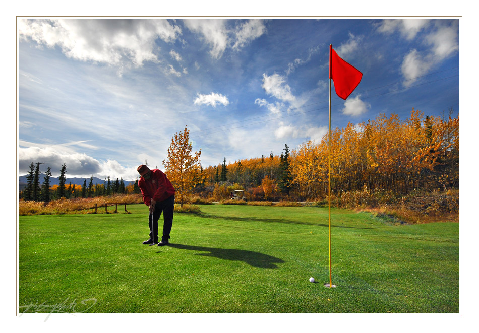 Go golfin' in Alaska