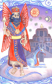 Marduk and Mushussu