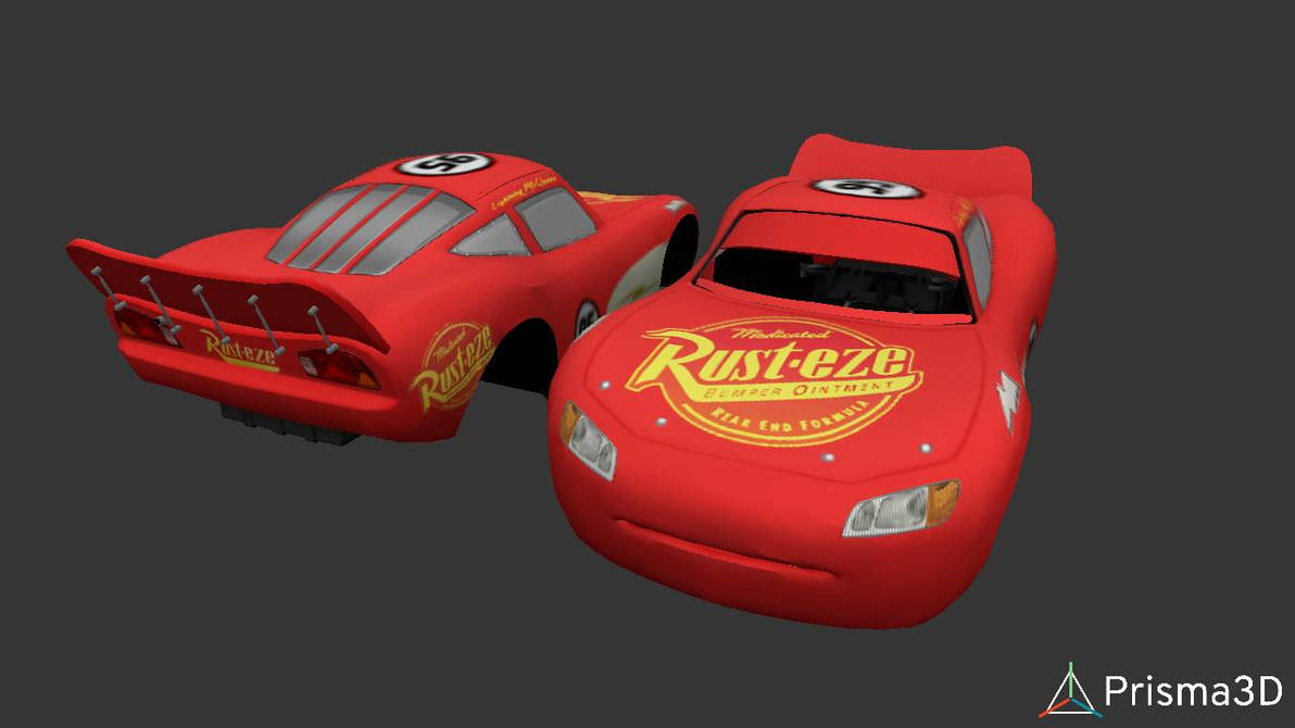 Radiator Springs Lightning Mcqueen (New version) by GABRIELCLASSICO on ...