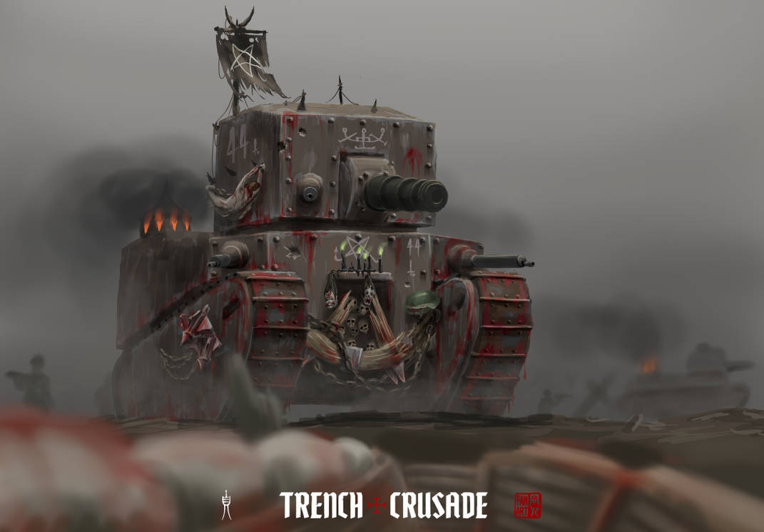 ++ HERETIC HEAVY TANK ++ by theMilitaryArtist on DeviantArt