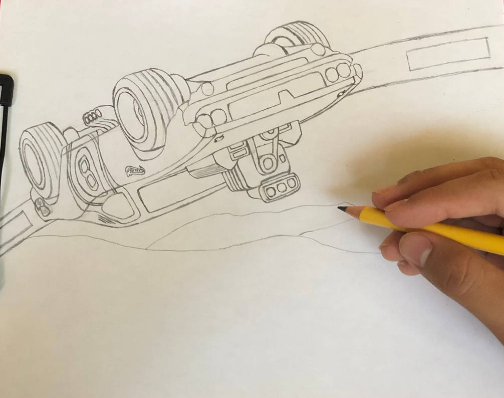 Drawing The Rodger Dodger from Hotwheels! by ChrisTheCat11 on DeviantArt