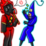 Mascot Fortress 2:Spy and Pyro