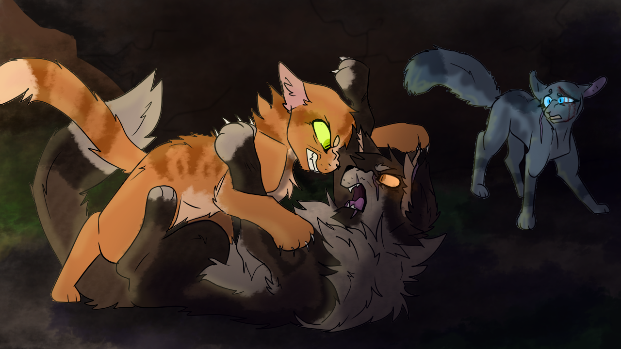 Warrior cats - warriors Tigerclaw friends by hecatehell on DeviantArt