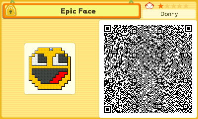 Epic Face Crashmo QR code