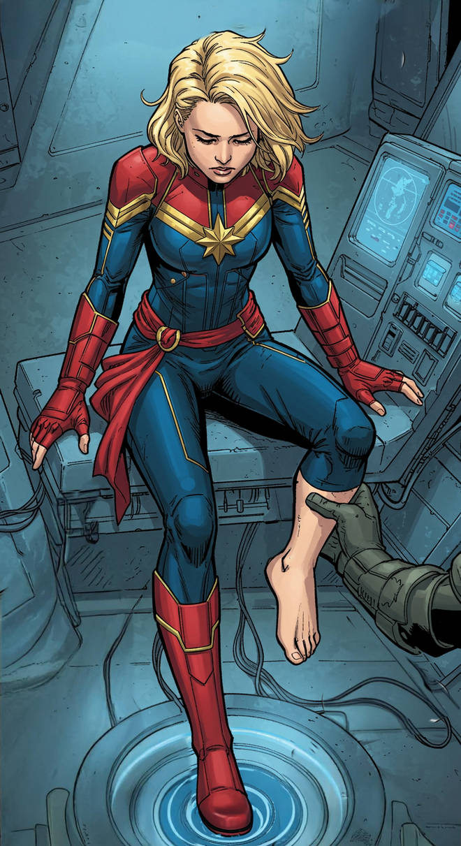 Captain Marvel Captured And Debooted by Orion1000 on DeviantArt