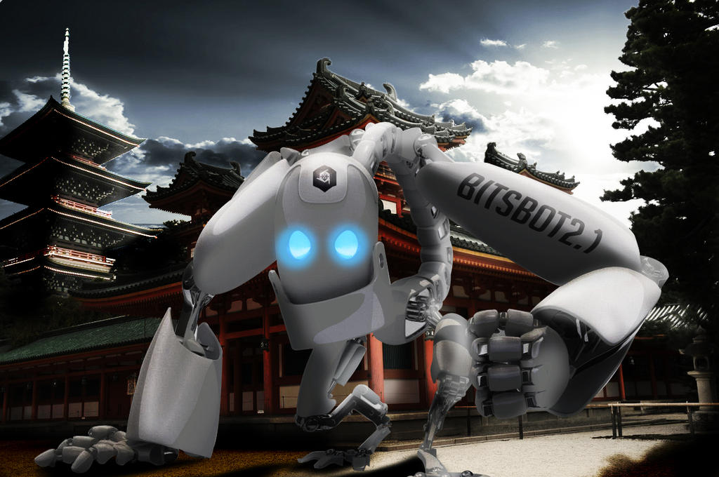 Bitbot Japan Bitsbot In Tokio by visualvers on DeviantArt