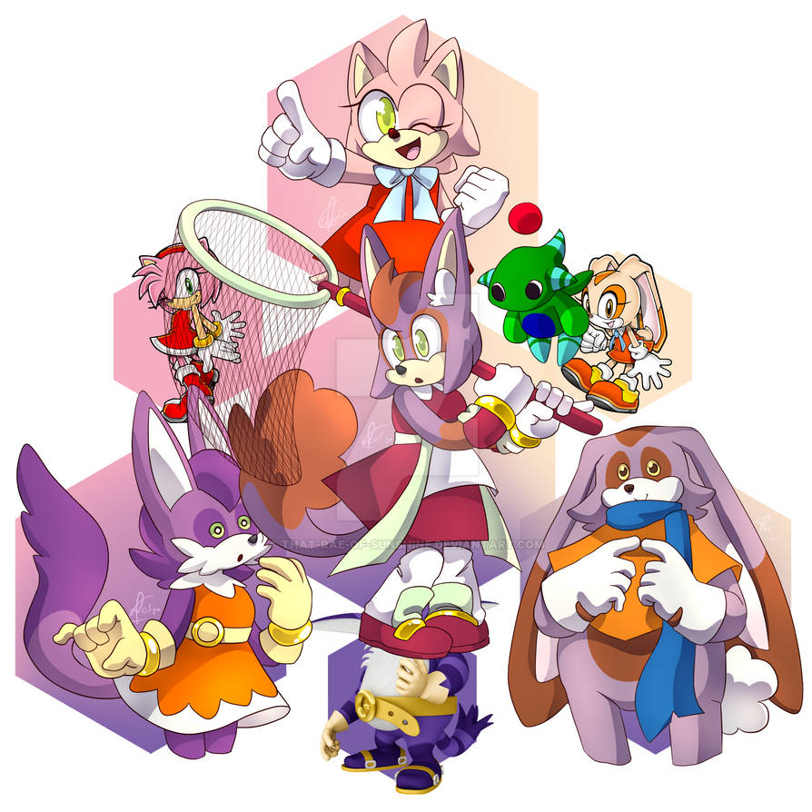 Commission | Team Rose by that-rae-of-sunshine on DeviantArt