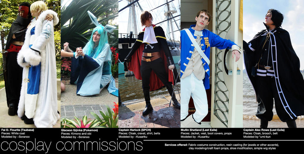Sample Cosplay Cosplay Commission Examples by vintageaerith on DeviantArt