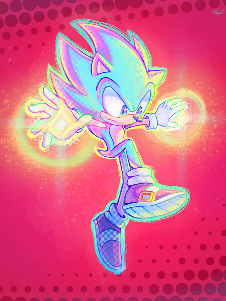 I made sonic a new super form by Nelliari on DeviantArt