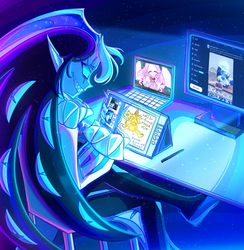 Shadow milk cookie facing MY PROBLEMS