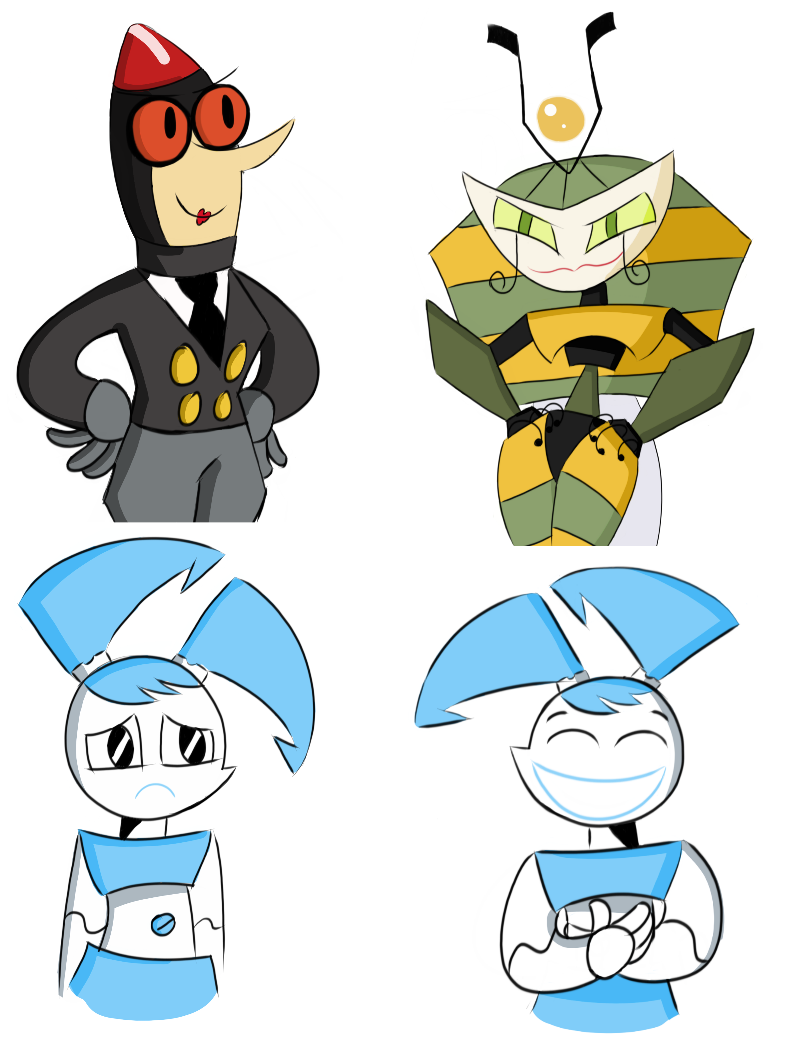 Jenny Wakeman XJ9 - My Life Is Teenage Robot - Sticker