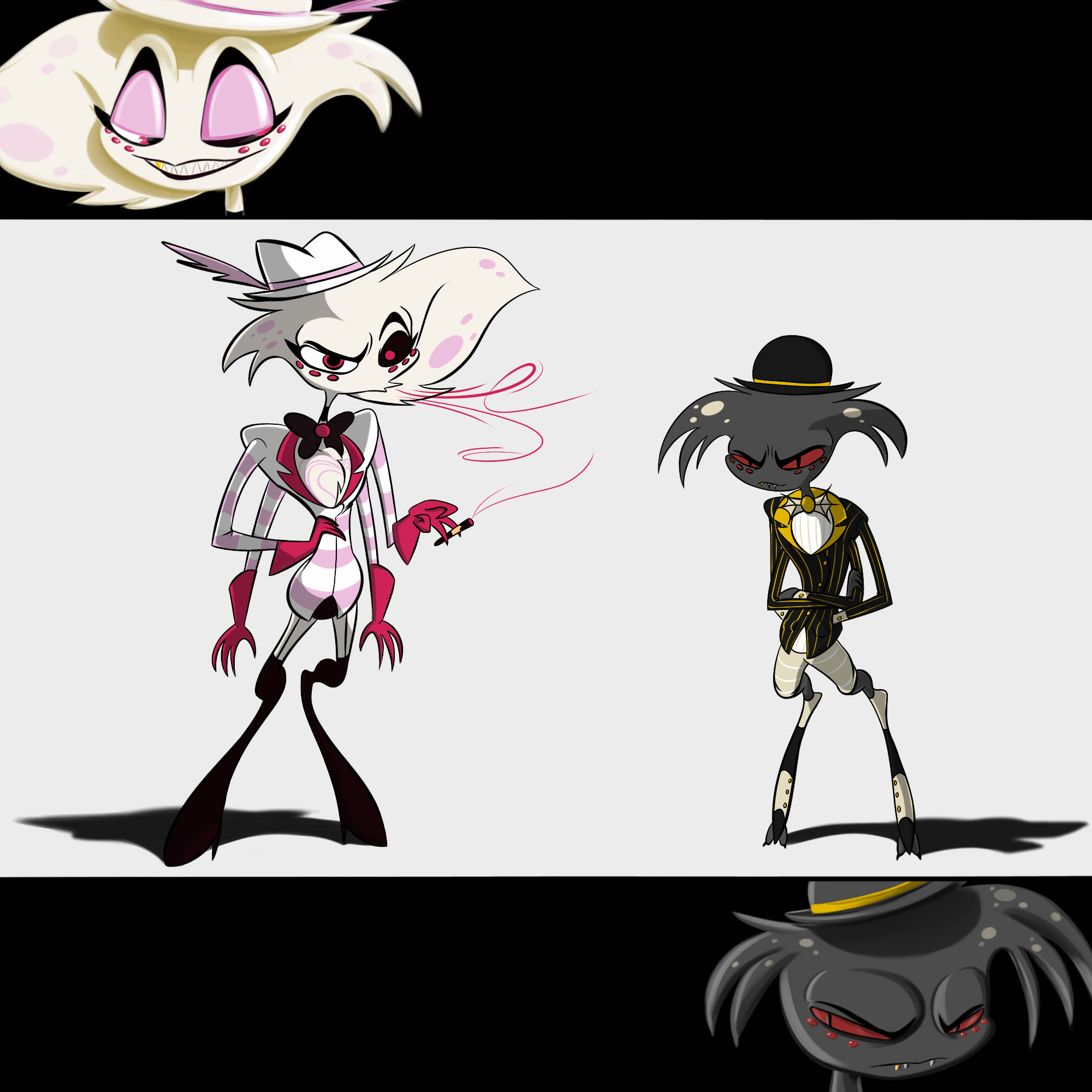 The Spider Brothers (Angel Dust and Arackniss) by SirScrubAlot on ...