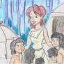 Disney: Audrey in Pocahonta's Village