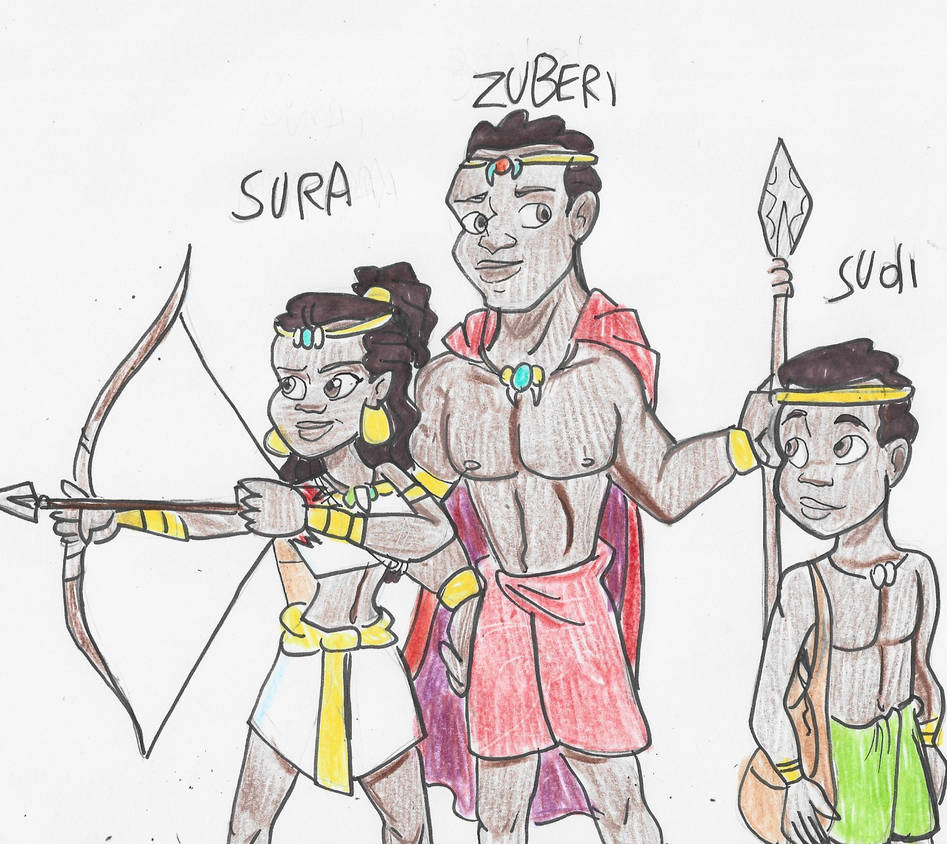 the children of Basuli and Thabisa by susanmaravilla on DeviantArt